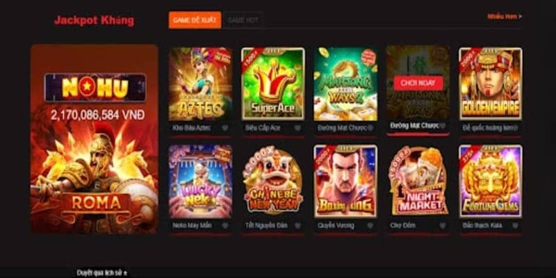 Nohu93 quy tụ hàng loạt tựa game cá cược đình đám